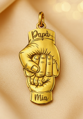 Ciondolo Argento "Bond Hands"