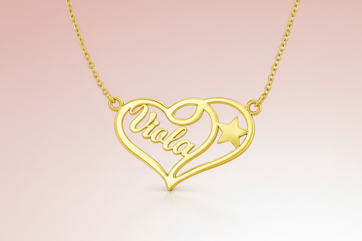 Collana "Heart Starline"